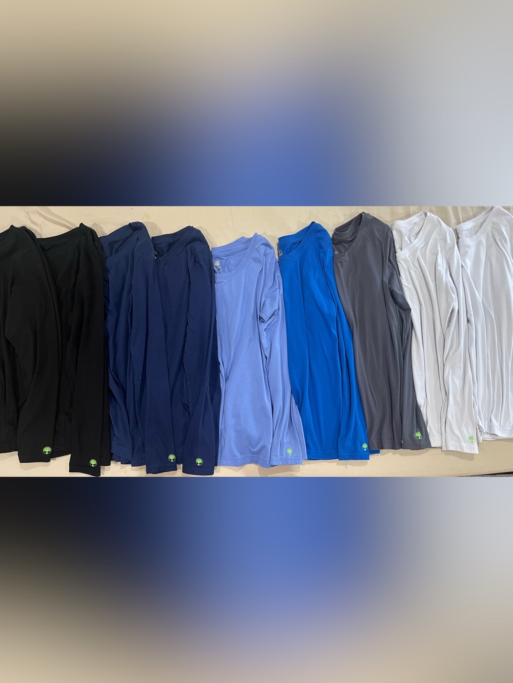 Women’s Underscrub Long sleeve Tees- Lot of 9 all size MEDIUM -different colors